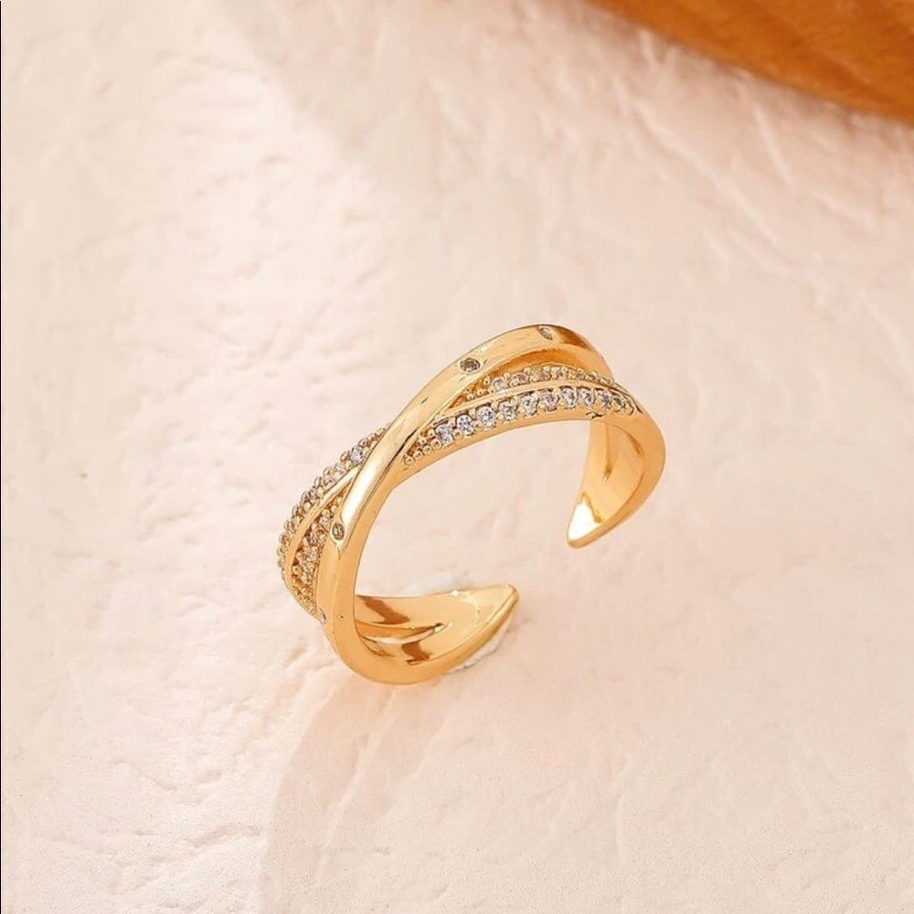 Gold Cuff  Ring